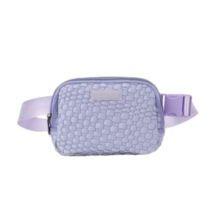 Lilac - Woven Belt Bag