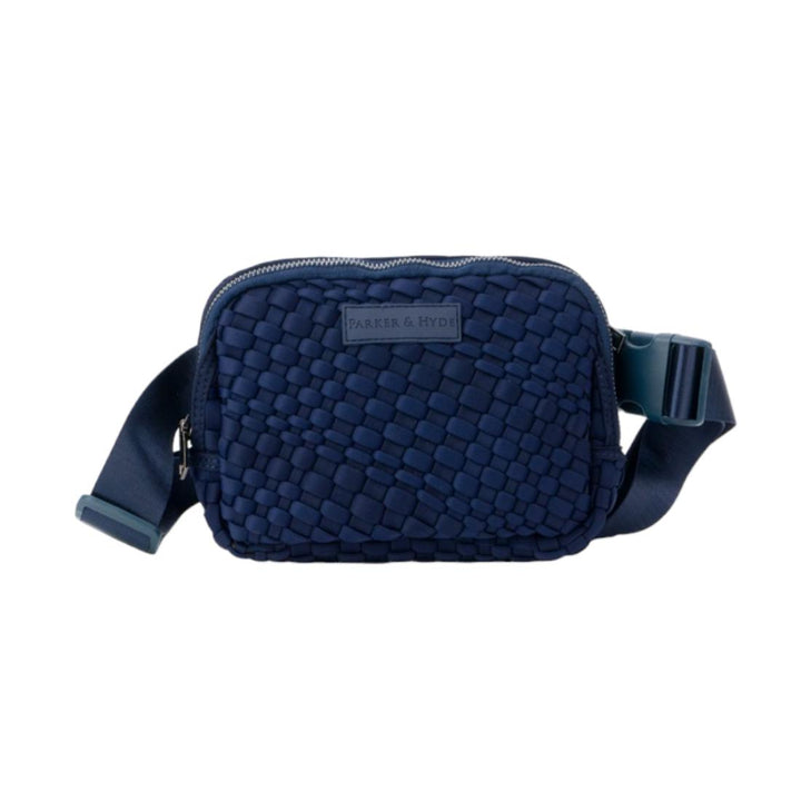 Navy - Woven Belt Bag