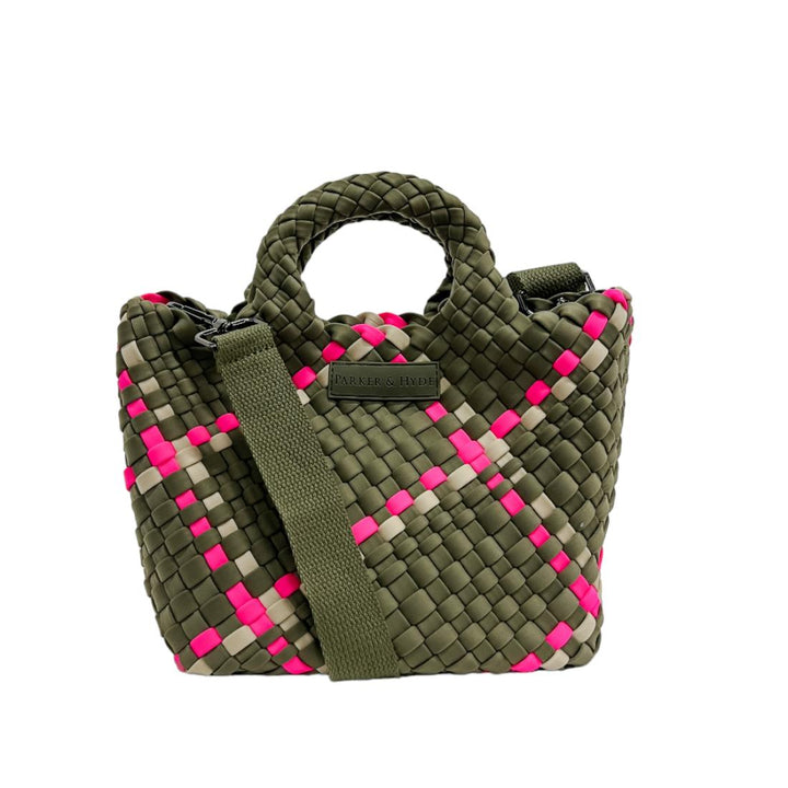 Sage Multi - Woven Mini Tote