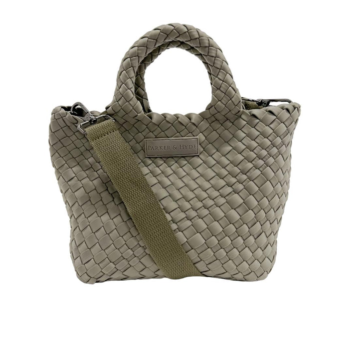 Stone - Woven Mini Tote