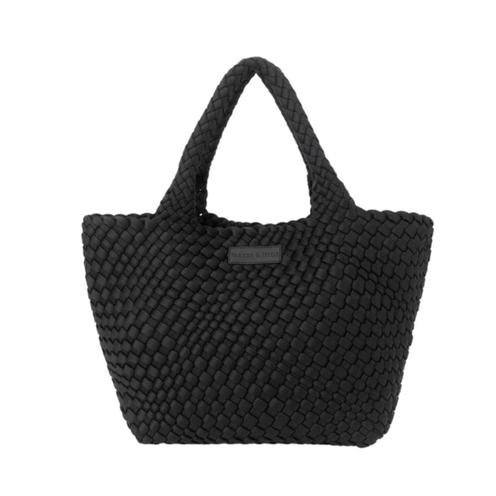 Jet Black - Classic Woven Tote