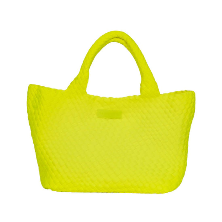 Neon Yellow- Classic Woven Tote