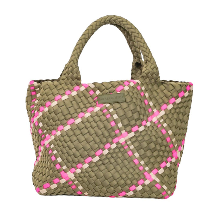 Sage Multi- Classic Woven Tote